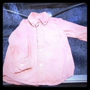 Salmon Color Gap Button Down